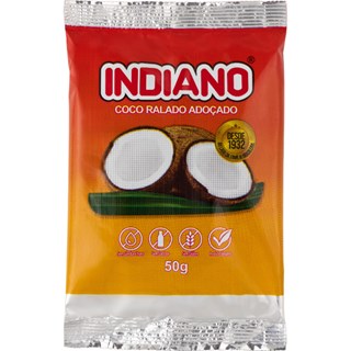 Coco Ralado Indiano Açucarado 50g
