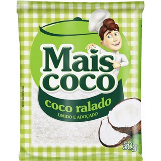 Coco Ralado Mais Coco 50g