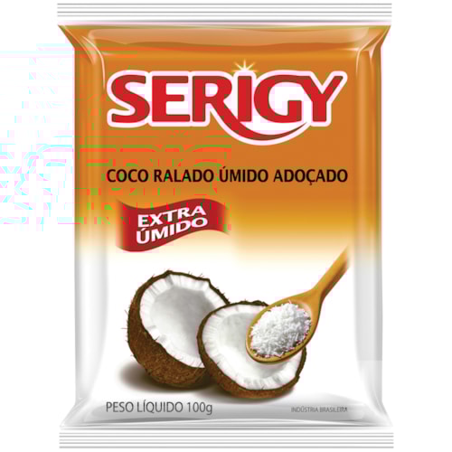 Coco Ralado Serigy Extra Úmido 100g