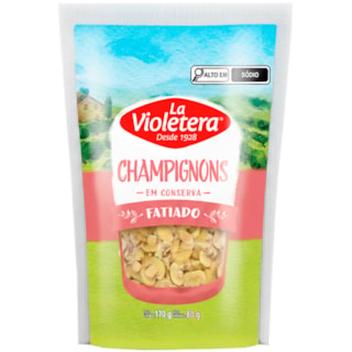 Cogumelo La Violetera Champignon Fatiado 80g
