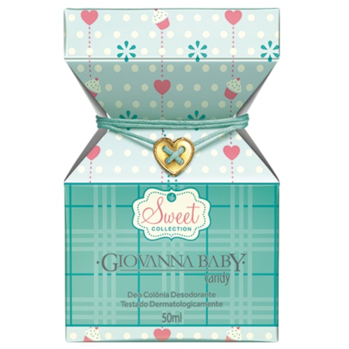 Colônia Giovanna Baby Candy Feminina 50ml