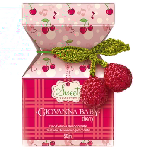 Colônia Giovanna Baby Cherry Feminina 50ml