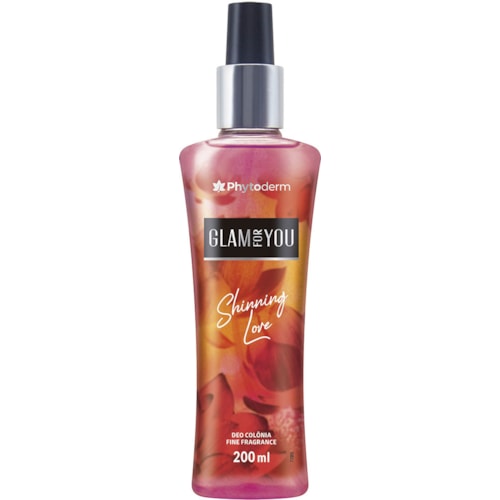 Colônia Phytoderm Glame For You Shinning Love 200ml - Destro