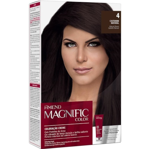 Coloração Amend Magnific Castanho Natural 4
