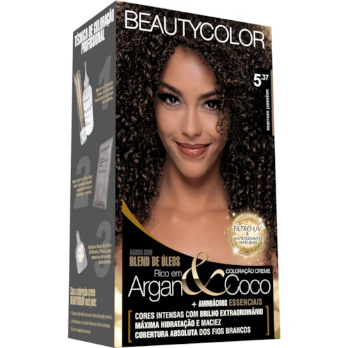 Coloração Beautycolor Marrom Passion 5.37