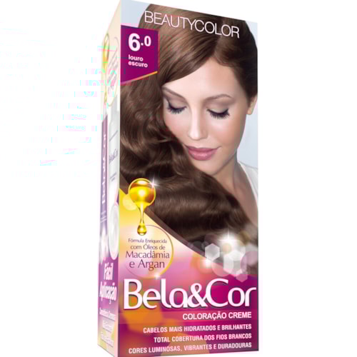 Coloração Bela&Cor Louro Escuro 6.0