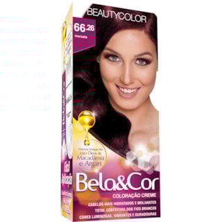 Coloração Bela&Cor Marsala 66.26
