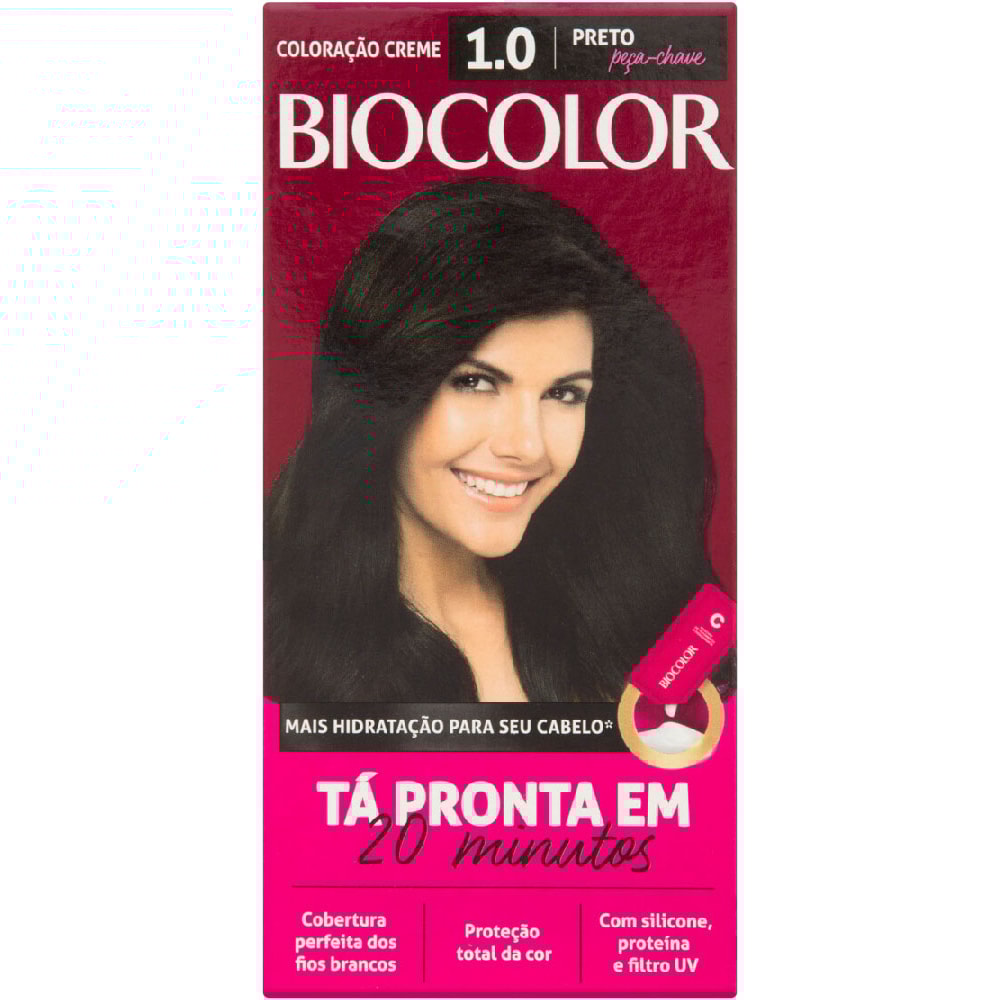 Coloração Biocolor Preto 1.0 - Destro