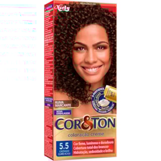 Coloração Cor&Ton Castanho Claro Caju 5.5