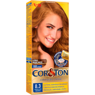 Coloração Cor&Ton Louro Claro Dourado 8.3