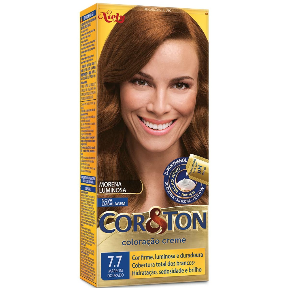 Marrom Dourado 7.7 Cor E Ton