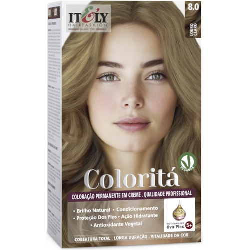 Coloração Itely Louro Claro 8.0