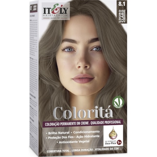 Coloração Itely Louro Claro Acizentado 8.1