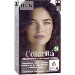 Coloração Itely Louro Escuro Marsala 6.26