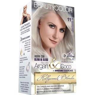 Coloração Permanente Beautycolor Louro Claríssimo Platinado 11.11