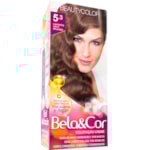 Coloração Permanente Bela&Cor Castanho Claro Dourado 5.3