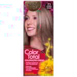 Coloração Permanente Color Total 7.1 Kit Louro Médio Acinzentado