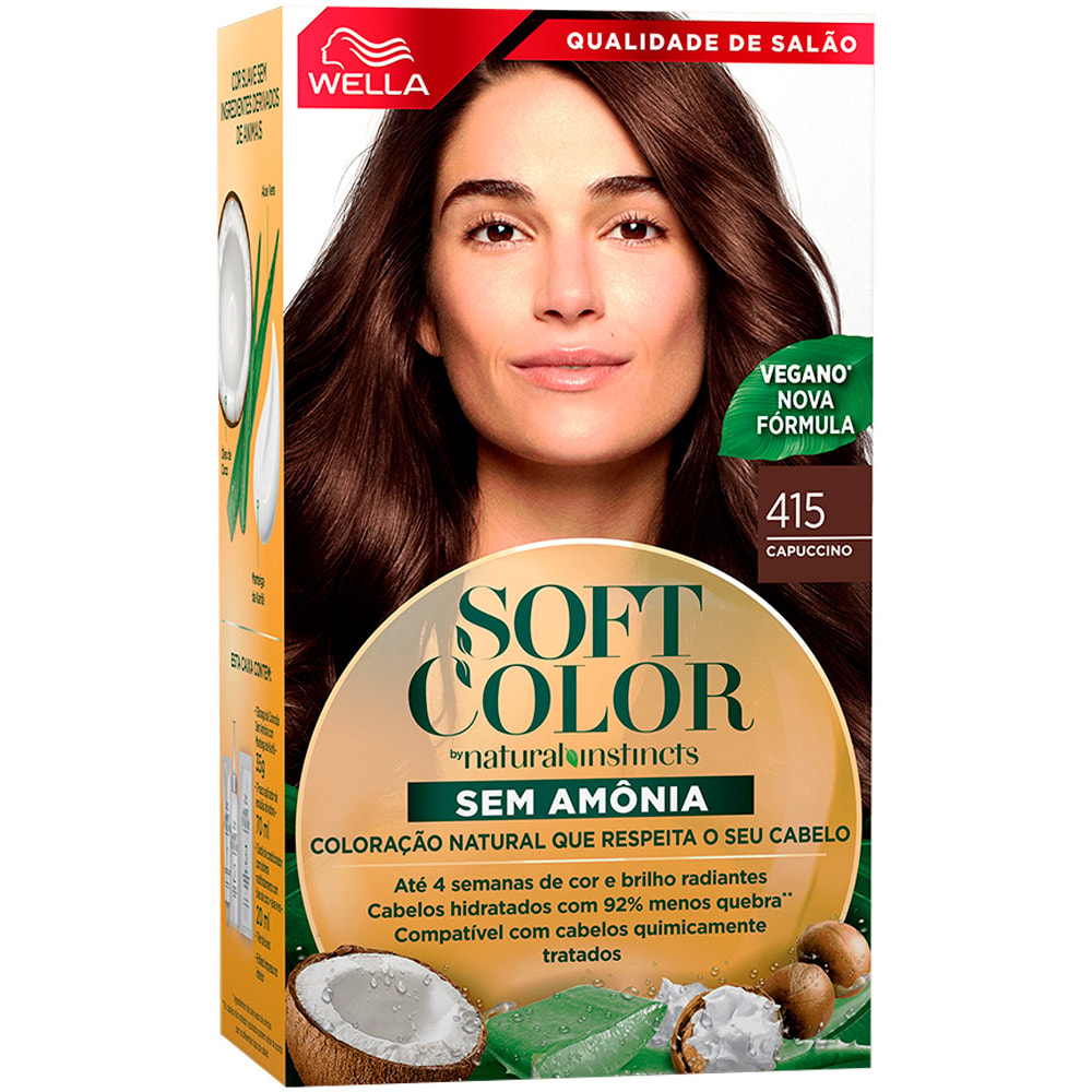 Coloração Soft Color Cappucino 415 - Destro