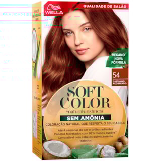 Coloração Soft Color Castanho Acobreado 54
