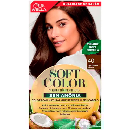 Coloração Soft Color Castanho Médio 40