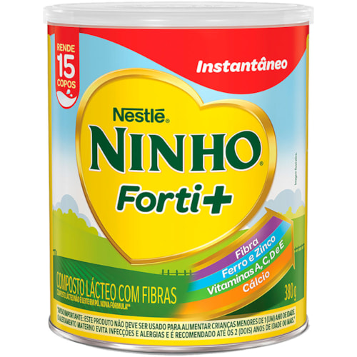 Composto Lácteo Ninho Fort+ Fibras Instantâneo 380g