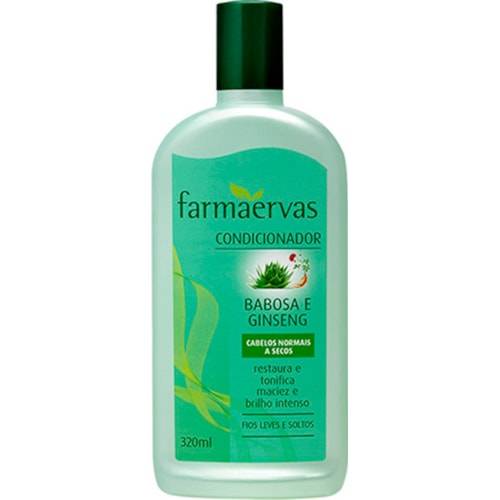 Condicionador Babosa e Ginseng Farmaervas 320ml