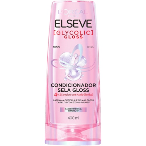 Condicionador Elseve Glycolic Gloss 400ml