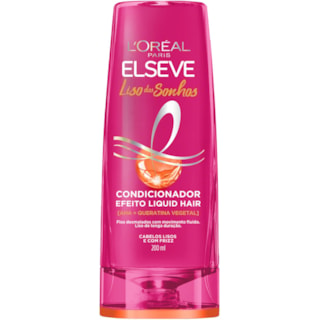 Condicionador Elseve Liso dos Sonhos Liquid Hair 200ml