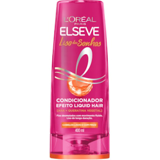 Condicionador Elseve Liso dos Sonhos Liquid Hair 400ml