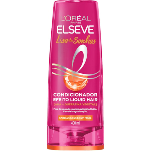 Condicionador Elseve Liso dos Sonhos Liquid Hair 400ml