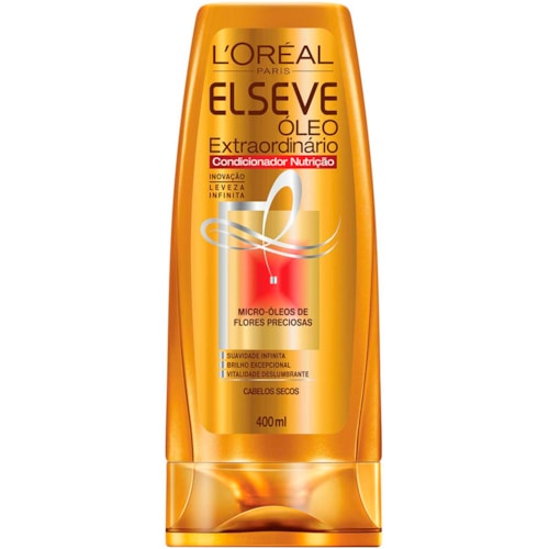 Condicionador Elseve Óleo Extraordinário Nutrição 400ml