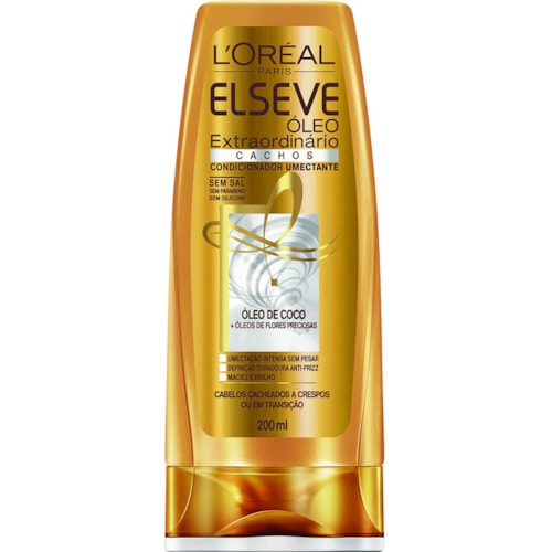 Condicionador Elseve Óleos Extraordinários Cachos 200ml