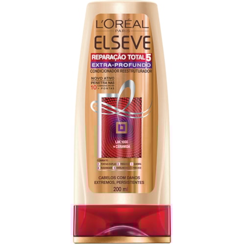 Condicionador Elseve Reparação Total 5 Extra Profundo 200ml
