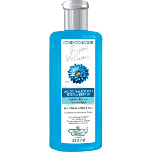 Condicionador Flores & Vegetais Super Volume 300ml