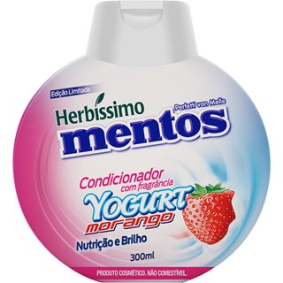 Condicionador Herbíssimo Mentos Yogurt de Morango 300ml