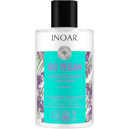 Condicionador Inoar Go Vegan Antifrizz 300ml