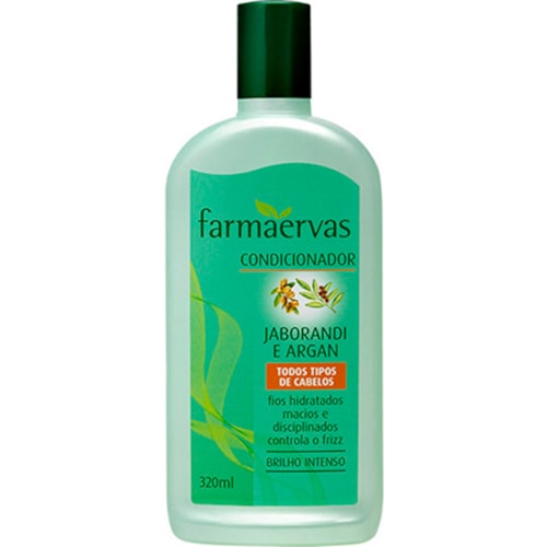 Condicionador Jaborandi e Óleo de Argan Farmaervas 320ml
