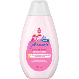 Condicionador Johnson's Baby Gotas de Brilho 200ml