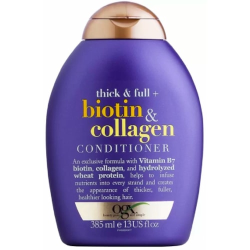 Condicionador OGX Biotin e Collagen 385ml