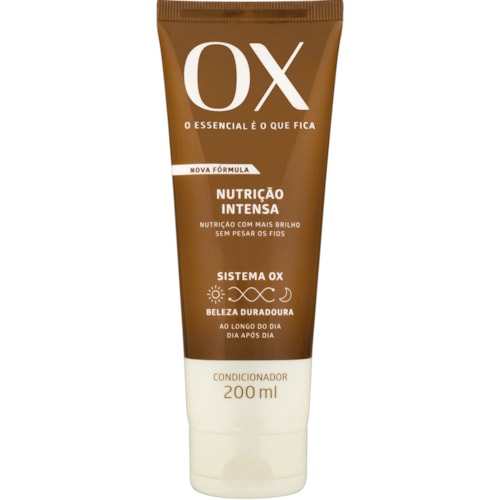 Condicionador Ox Oils Nutrição Intensa 200ml