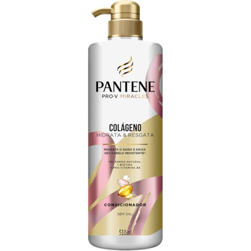 Condicionador Pantene Colágeno Hidrata e Resgata 510ml