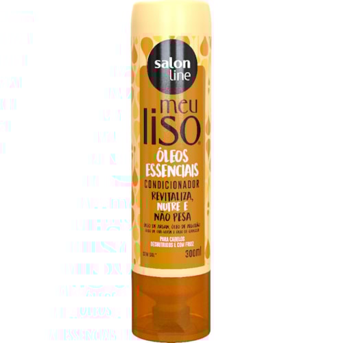 Condicionador Salon Line Meu Liso Óleos Essenciais 300ml