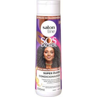 Condicionador Salon Line S.O.S Cachos Super Óleos 300ml