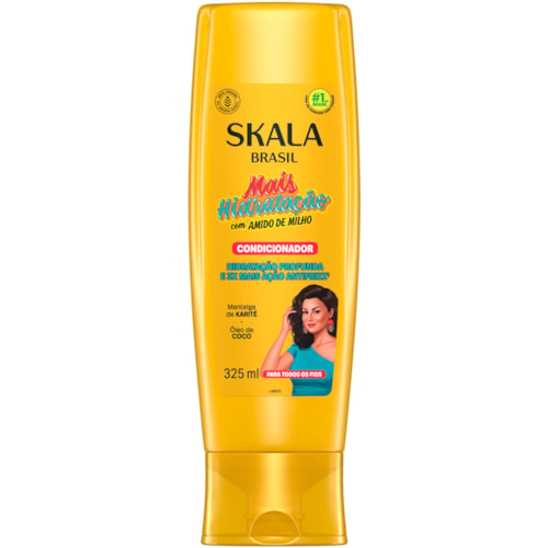 Condicionador Skala Mais Hidratação Amido de Milho 325ml