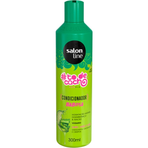 Condicionador #todecacho Babosa Salon Line 300ml