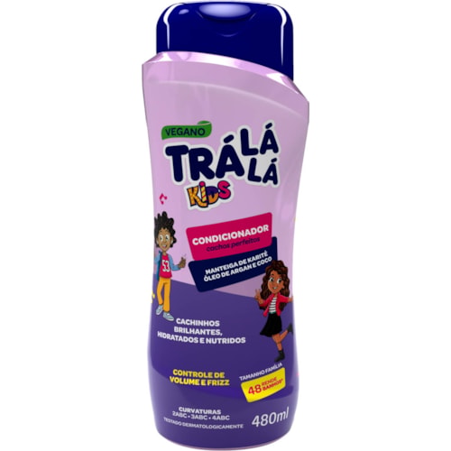 Condicionador Trá Lá Lá Kids Cachos 480ml