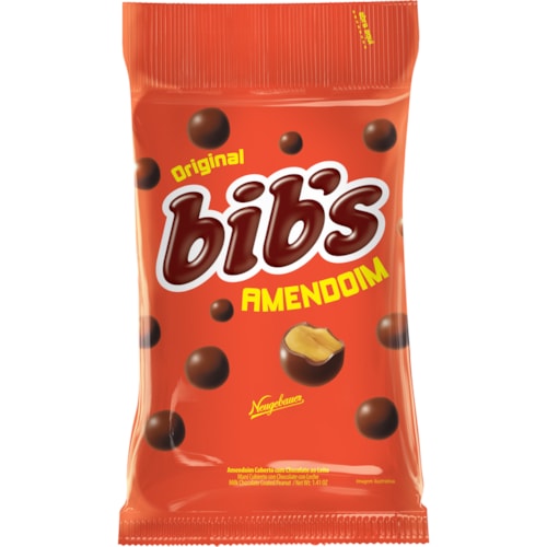 Confeito Bib’s Neugebauer Amendoim 40g
