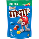 Confeitos M&M's Chocolate Crispy Pouch 120g