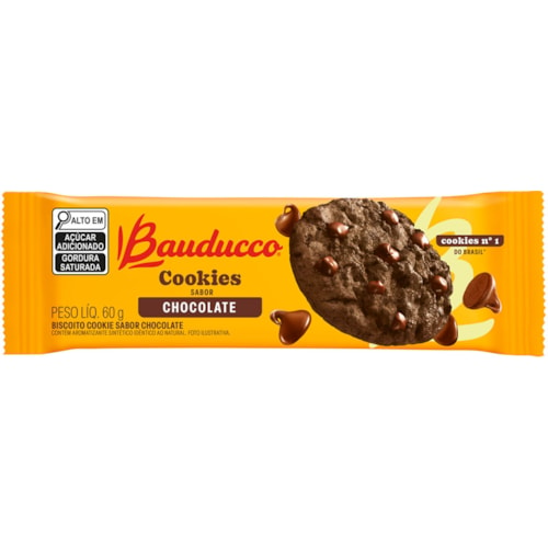 Cookies Bauducco Chocolate 60g