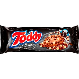 Cookies Toddy Chocolate Malhado Gotas Brancas e Pretas 57g